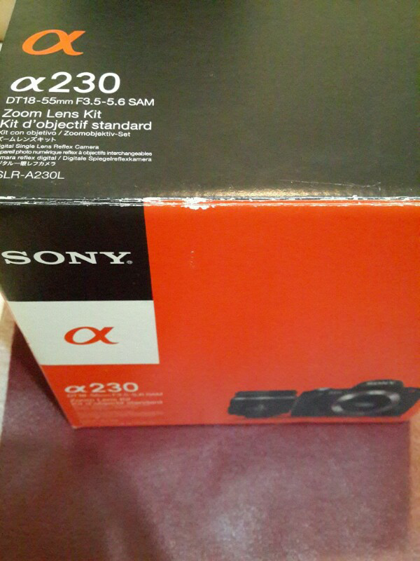 SLR SONY ALPHA 230 (Second)