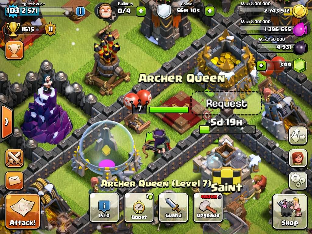JUAL ID COC TH 9 LVL 103