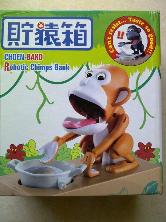 Celengan Robot Monyet (Robot Monyet Pemakan Koin) Termurah se-Kaskus
