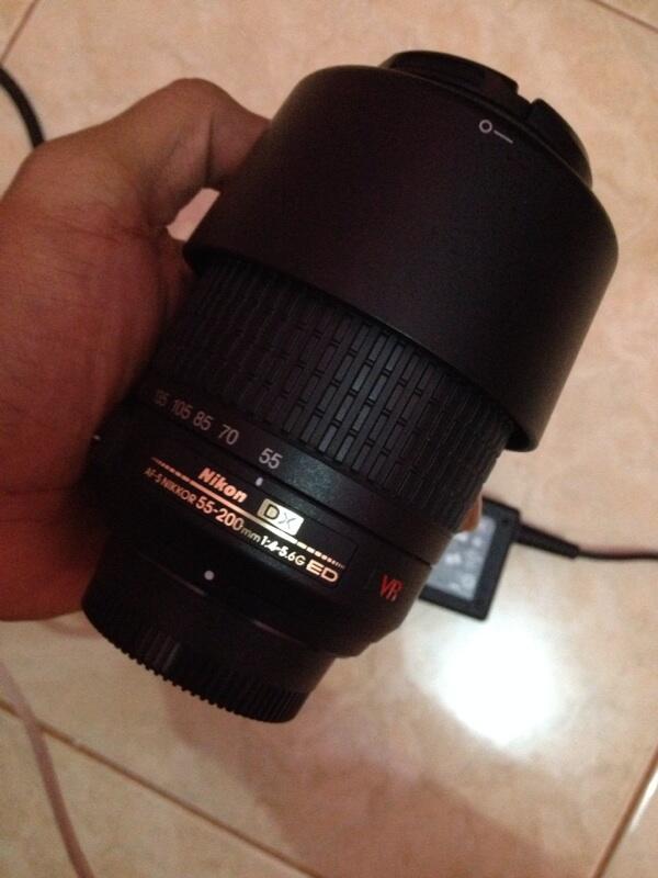 Jual Lensa Nikon AF-S DX VR 55-200mm f/4-5.6G IF-ED