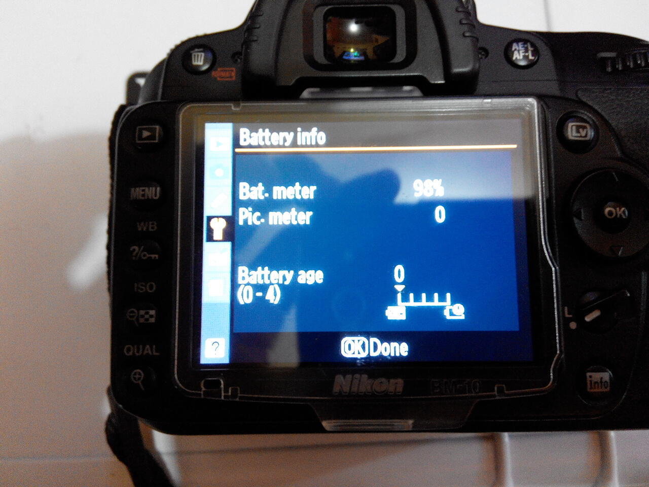 Batere en-el3e original alta cadangan d90
