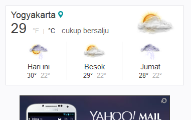 Menjelang Tahun Baru Jogja hari ini bersalju!!