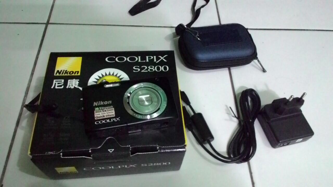 WTS Nikon Coolpix S2800 termuraaah se-Kaskus, jual cepat