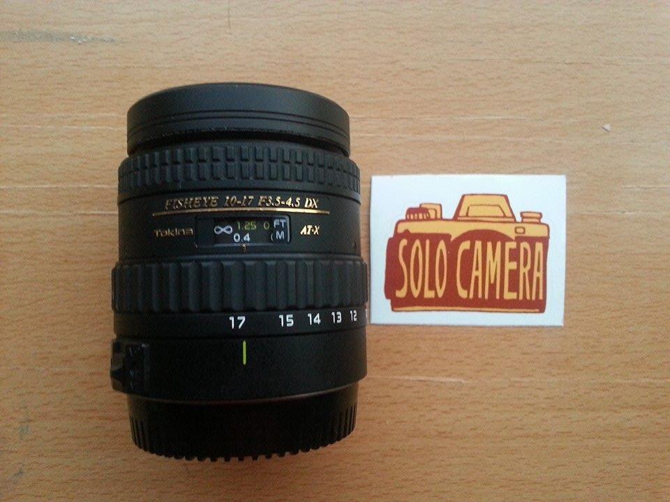 SOLO CAMERA: Tokina Fish Eye 10-17 For Canon, Mulus Murah
