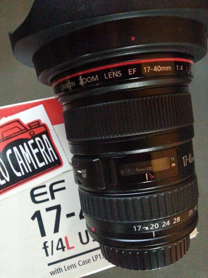 SOLO CAMERA: Canon EF 17-40 F4 L kode UA murah