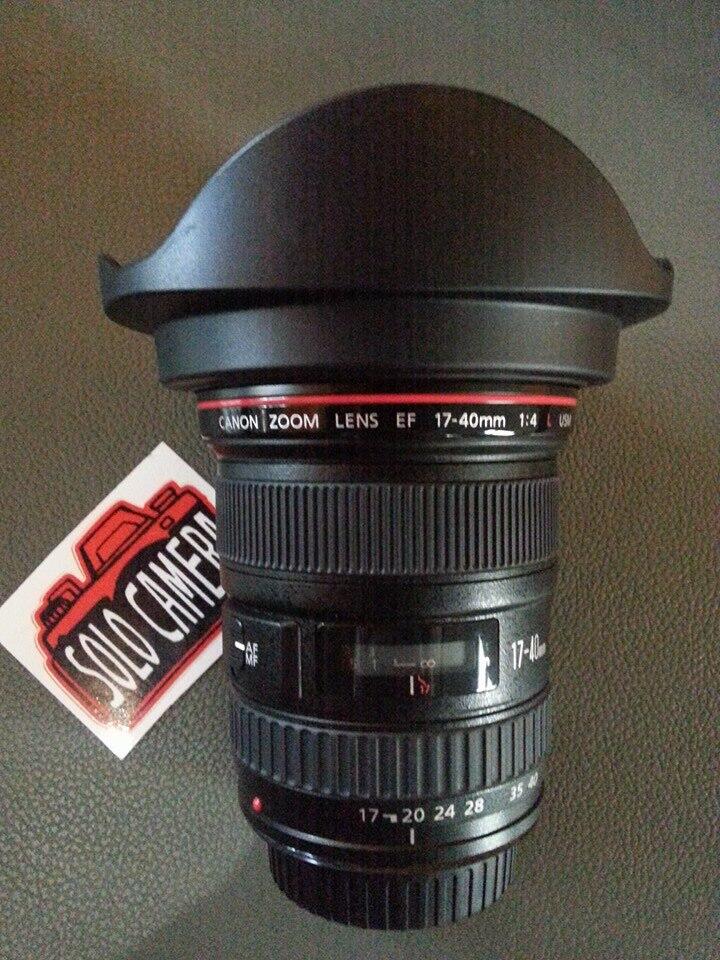 SOLO CAMERA: Canon EF 17-40 F4 L kode UA murah