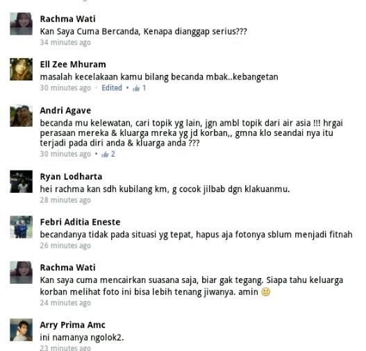 &#91; Kejam &#93; Ternyata FB Rachma Wati Itu Sudah Diretas Sejak Lama 