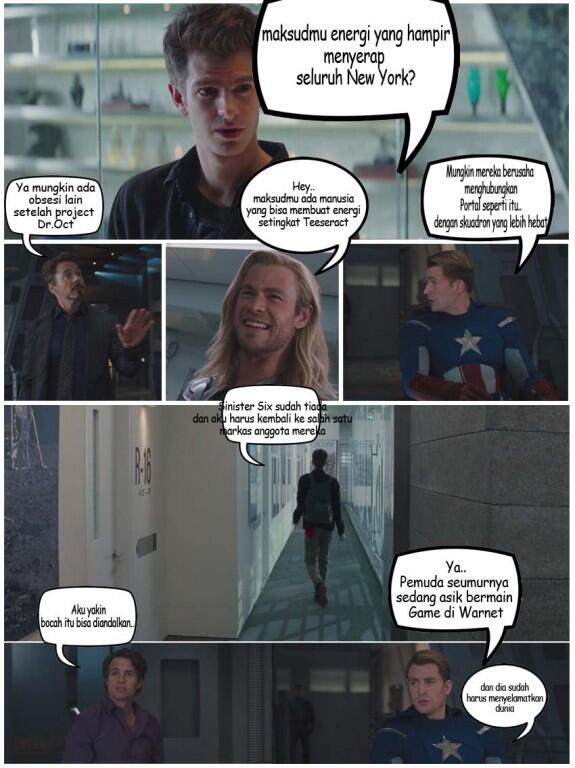 Komik MARVEL, THE AVENGERS : INVINTY WARS karya ane gan!!!