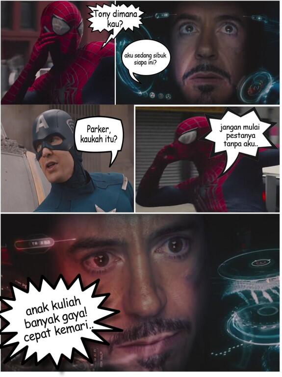 Komik MARVEL, THE AVENGERS : INVINTY WARS karya ane gan!!!