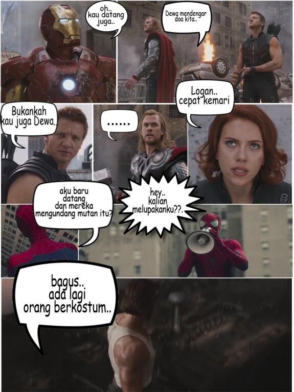 Komik MARVEL, THE AVENGERS : INVINTY WARS karya ane gan!!!