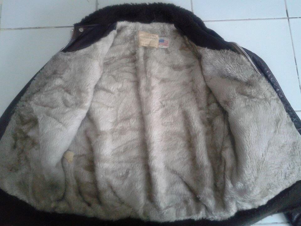 jaket kulit Genuine leather schott 674