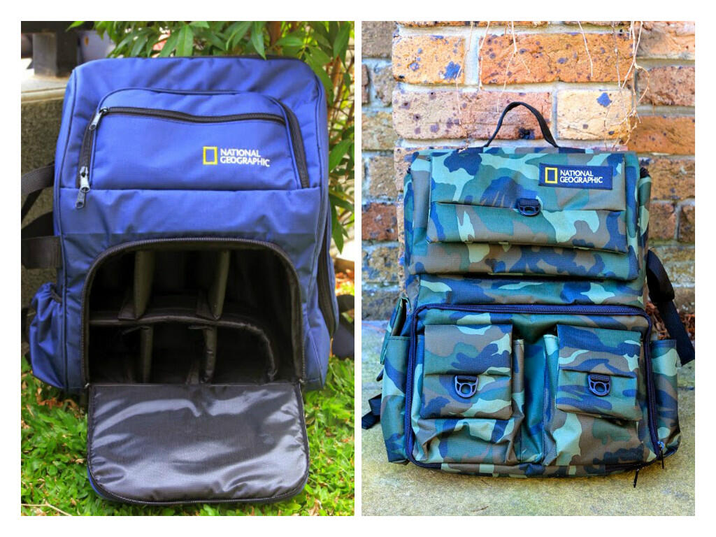 TAS KAMERA NATIONAL GEOGRAPIC RANSEL, SLEMPANG NIKON CANON. MURAH