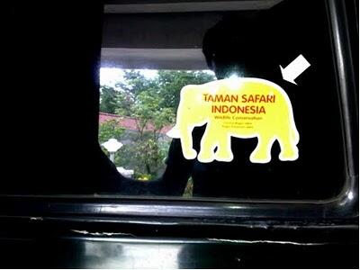 Thread iseng, Macam-macam Sticker di Mobil yg Sering Anda Lihat di Jalan 
