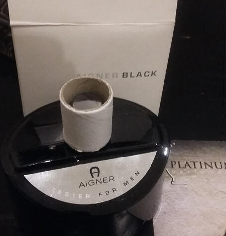 Parfum Original Aigner Black Tester for Men