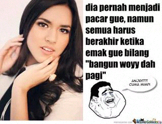 Ketawa yuk liat koleksi MEME ane!! masuk sini