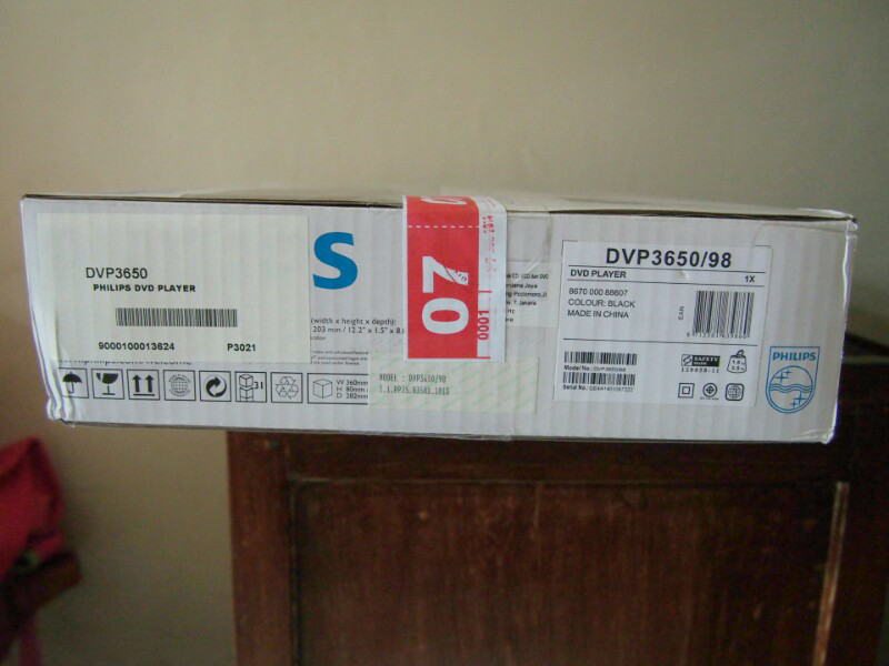 JUAL DVD PLAYER PHILIPS (USB AVAIL)