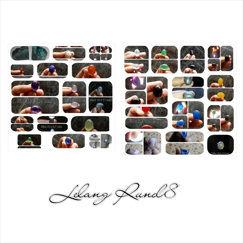 Lelang Batu Permata, All Item OB 10Rb (Bacan, Safir, Topaz dll) end 5 jan 21:00