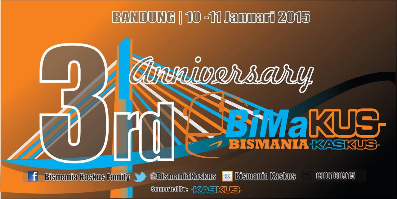 4th Anniversary Gathering Bismania Kaskus (BIMAKUS)