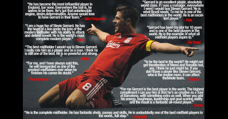 Momen Terindah Steven Gerrard Bersama Liverpool