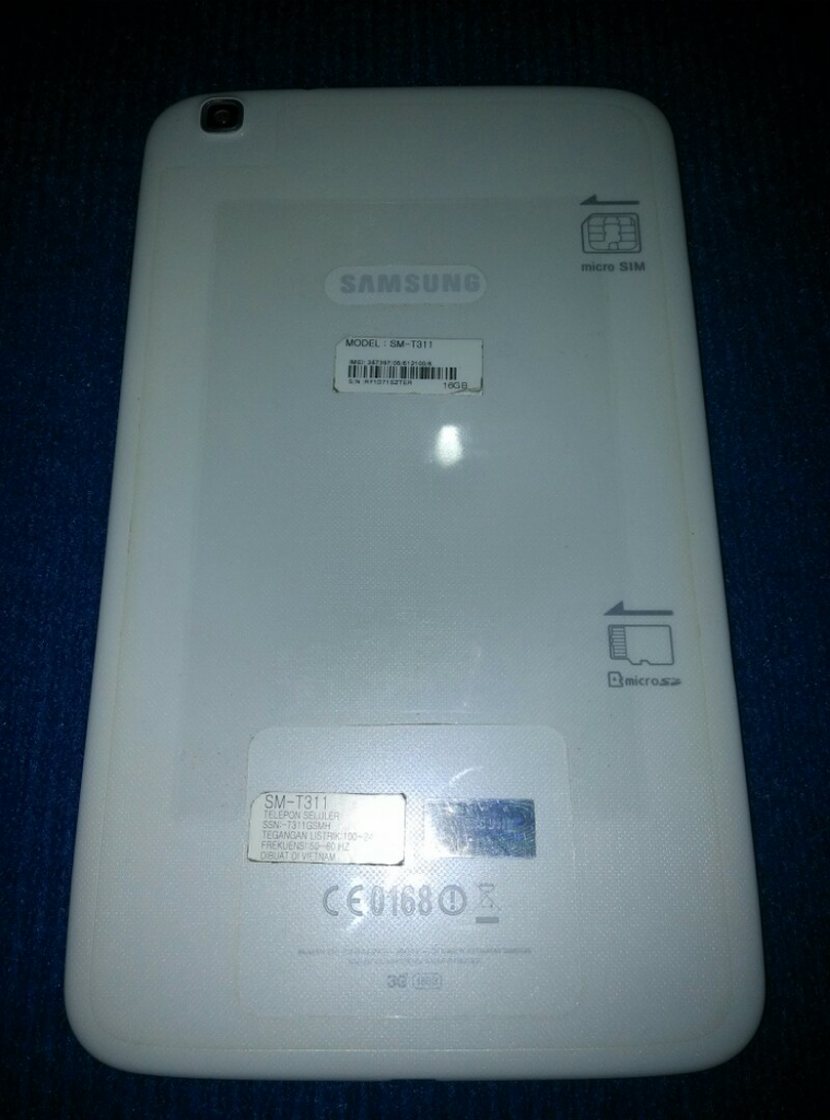 &#91;WTS&#93; Samsung Galaxy Tab 3 8.0inch T311 Fullset, Murah, Bandung