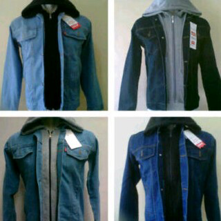 39 Jaket Levis Resleting Paling Baru