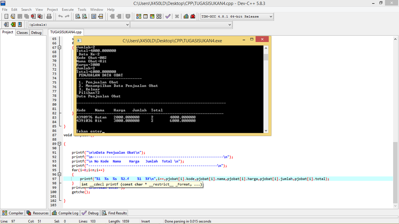 &#91;ASK&#93; Help yang ngerti dev c++