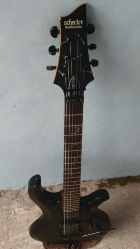 schecter Damein Riot FR mulluusss terawat !!