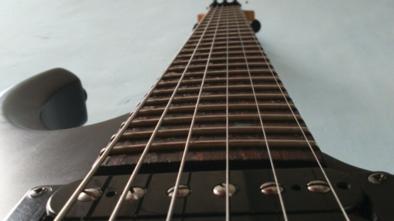 schecter Damein Riot FR mulluusss terawat !!
