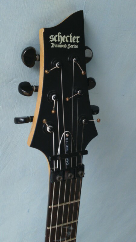 schecter Damein Riot FR mulluusss terawat !!