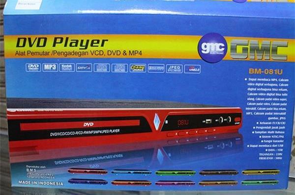 review DVD player GMC (Cinta Produk Indonesia, GMC Pasti!!!)