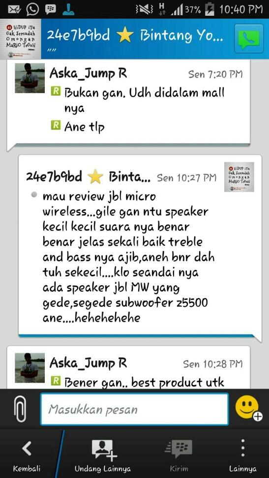 JBL micro Wireless New + BNIB + segel dan Original dari IMS