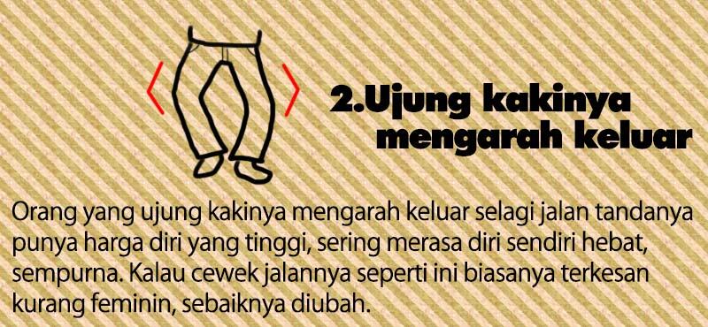 Melihat Kepribadian Orang Dari Cara Dia Berjalan