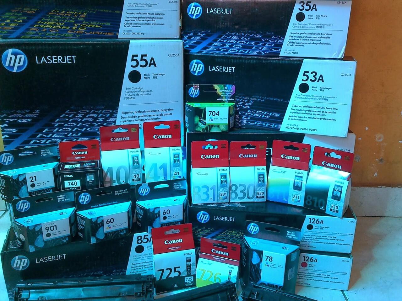 Menerima Cartridge Dan Toner All Tipe