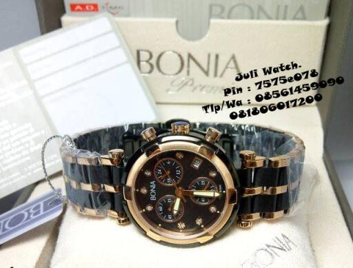 Jam Tangan Bonia Original ( garansi 1Th ) Ga Ori, uang balik 100 %.