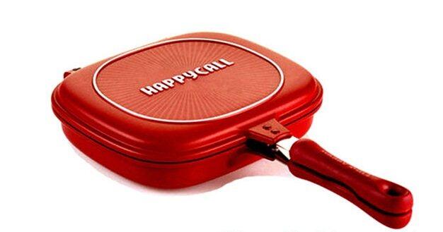 panci masak 2 sisi happy call double pan