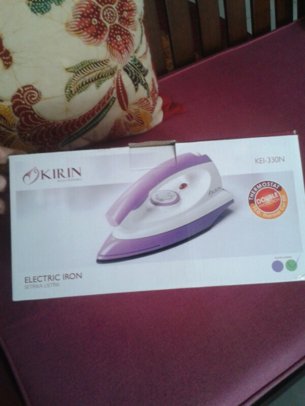 wts setrika kirin KEI 330 N Hijau murah meriah