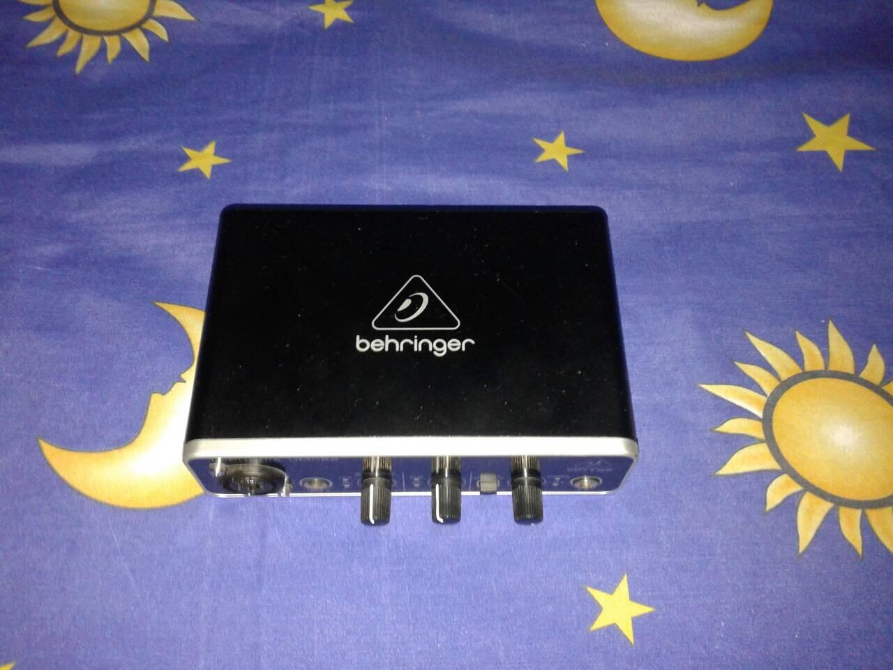 terjual jual usb audio interface soundcard behringer u terjual jual usb audio interface soundcard behringer u