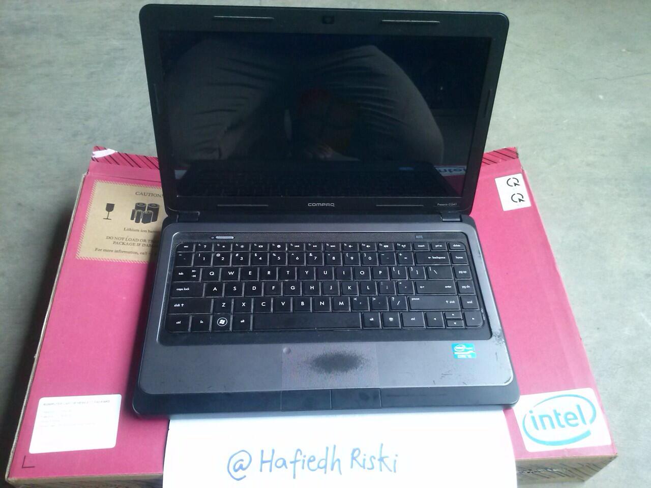 Jual Laptop HP Compaq Presario CQ43