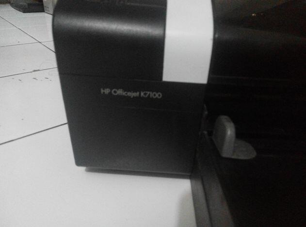 Printer A3 HP OfficeJet K7100 Catridge Baru Refill