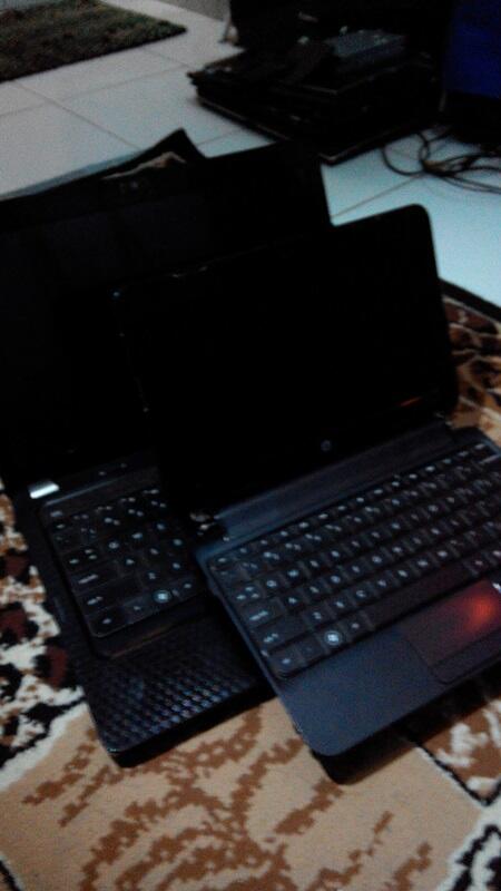 Laptop Notebook Compaq CQ42 Matot & HP Mini 110 Pecah Layar