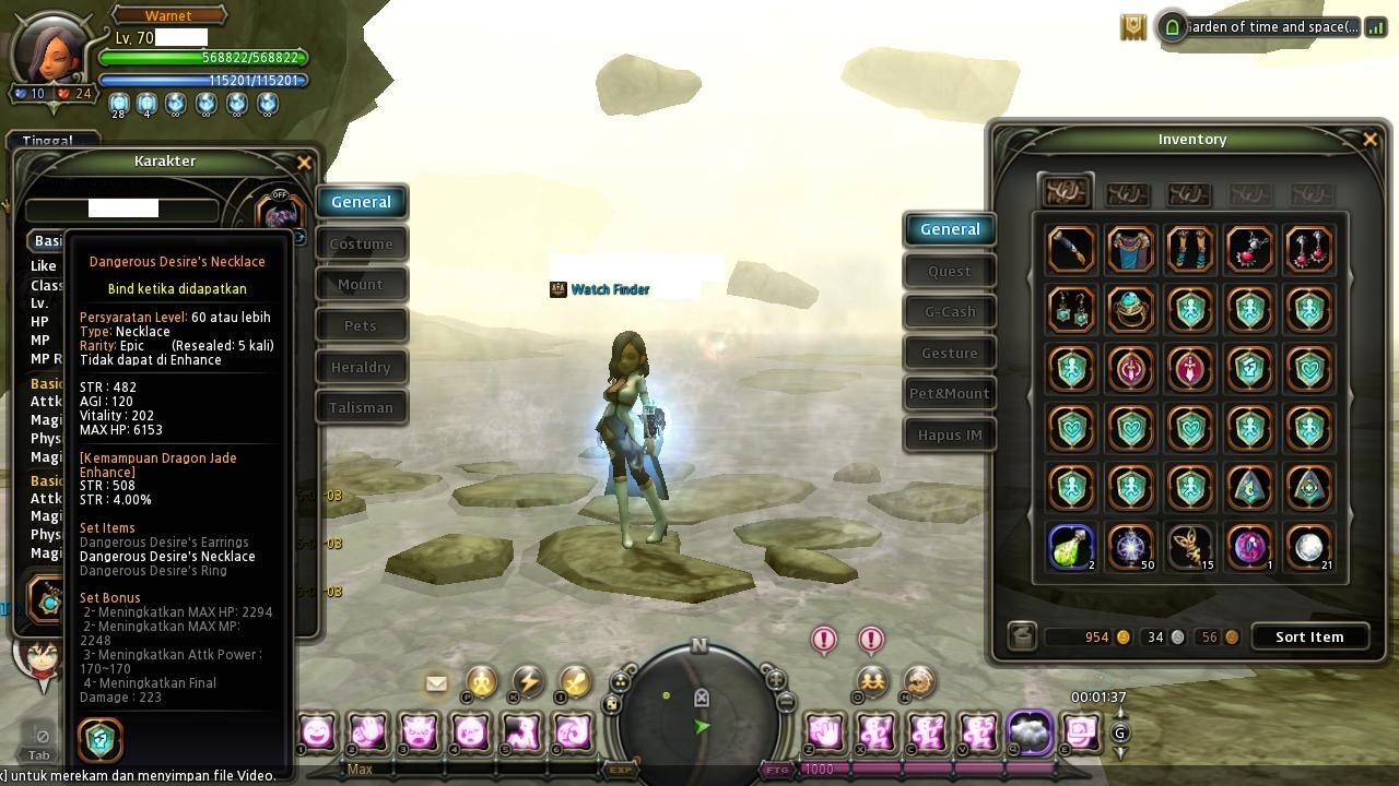Char Dragon Nest Althea Blade Dancer 70