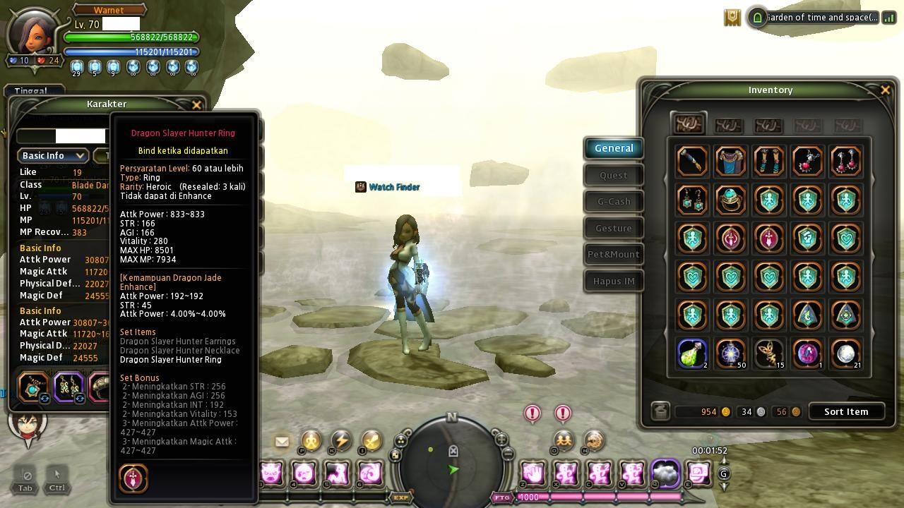 Char Dragon Nest Althea Blade Dancer 70