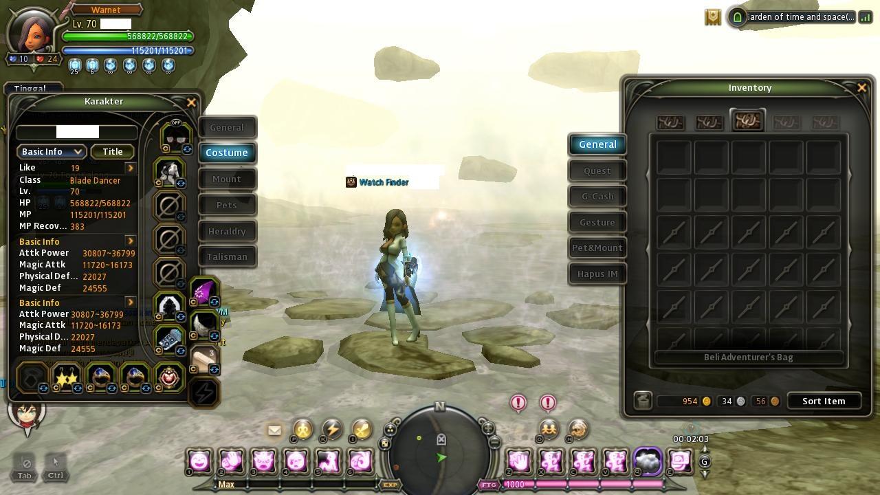 Char Dragon Nest Althea Blade Dancer 70
