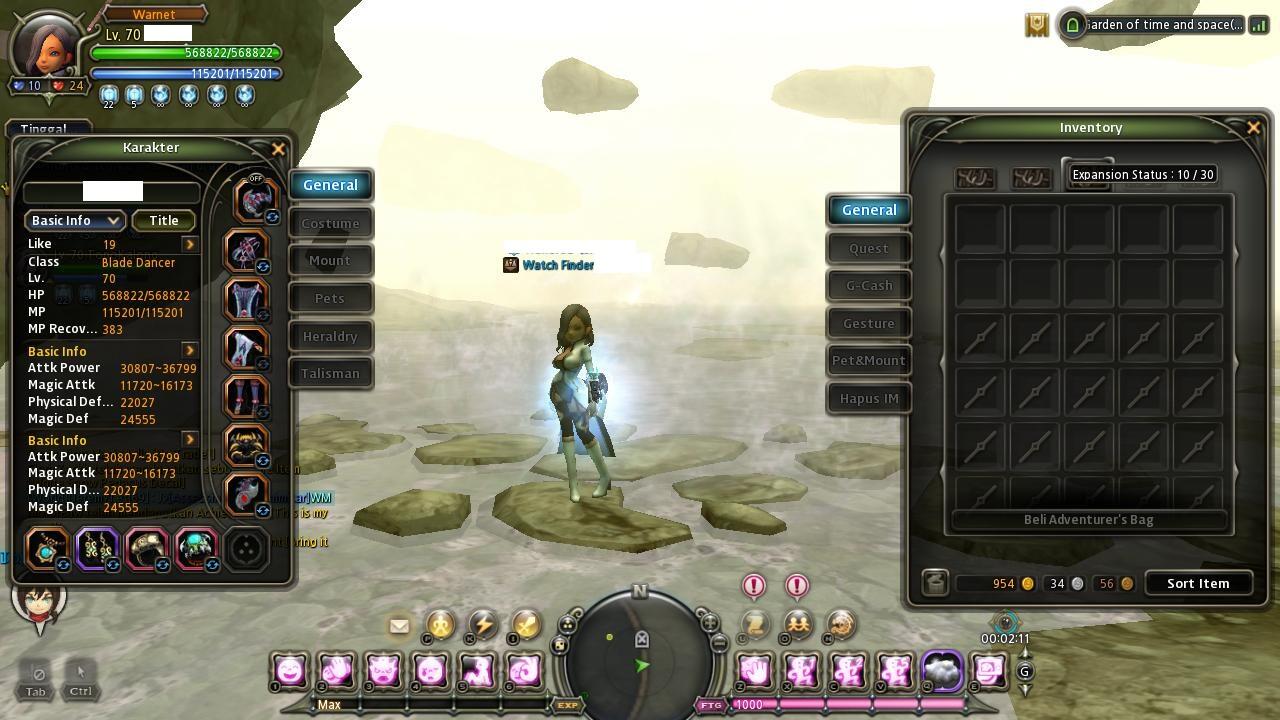 Char Dragon Nest Althea Blade Dancer 70