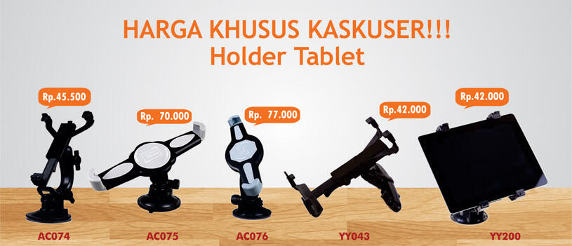 universal car dan bike holder handphone, BB, tablet, ipad, GPS untuk mobil & sepeda