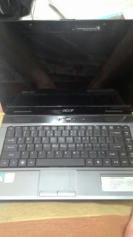 Laptop Acer 4732z Fullset murah mulus normal
