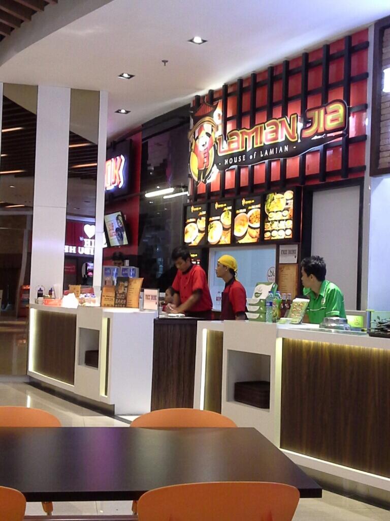 Kerja Sama Brand Lamian Jia - Foodcourt