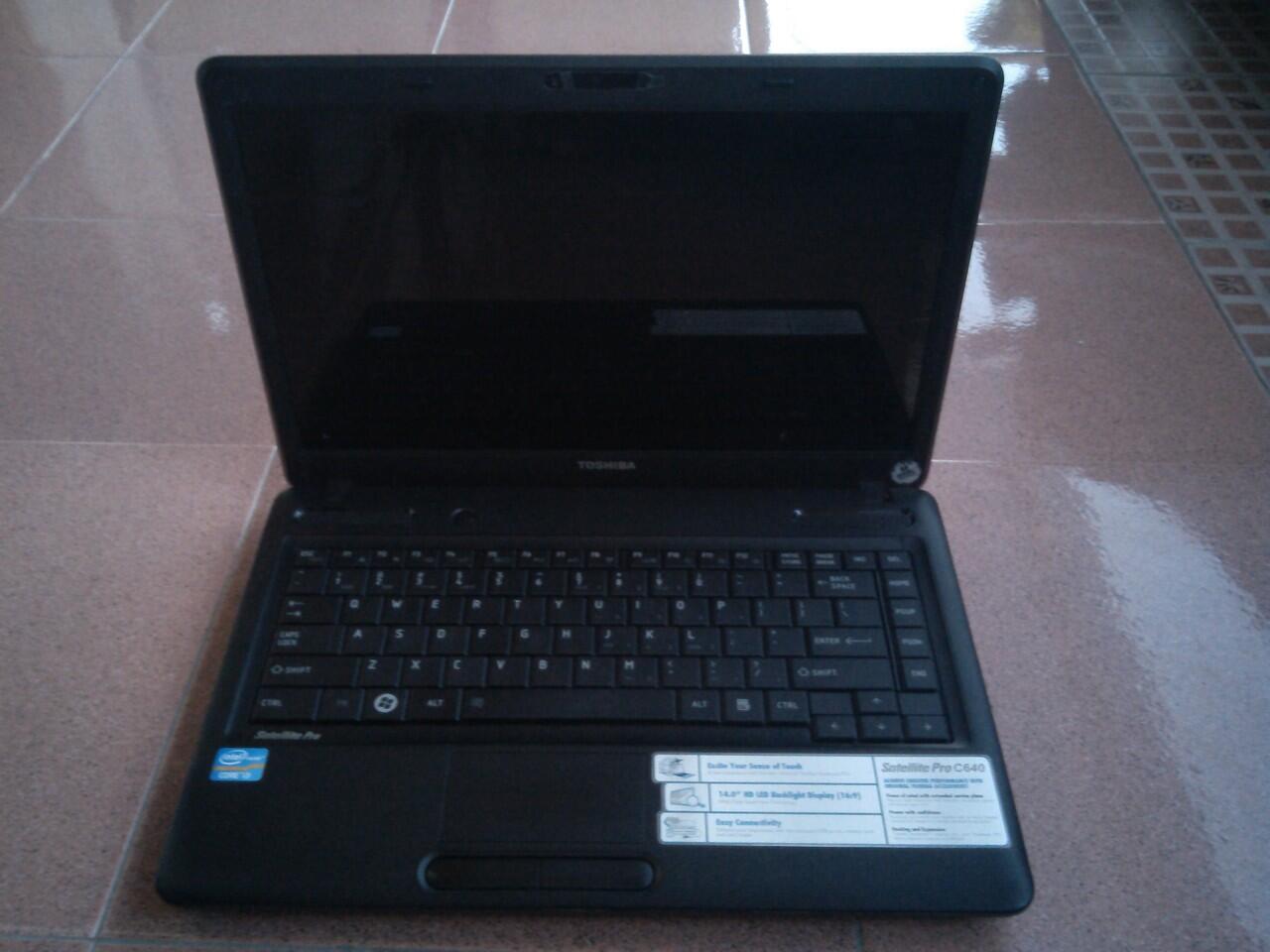 Toshiba pro C640 i3 2330M masih segel