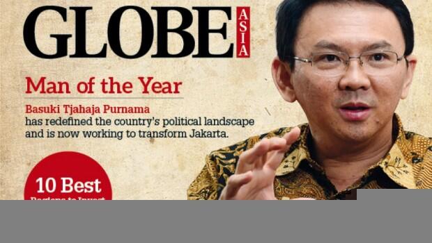 Globe Asia Pilih Ahok, Bukan Jokowi, Sebagai Man of 2014