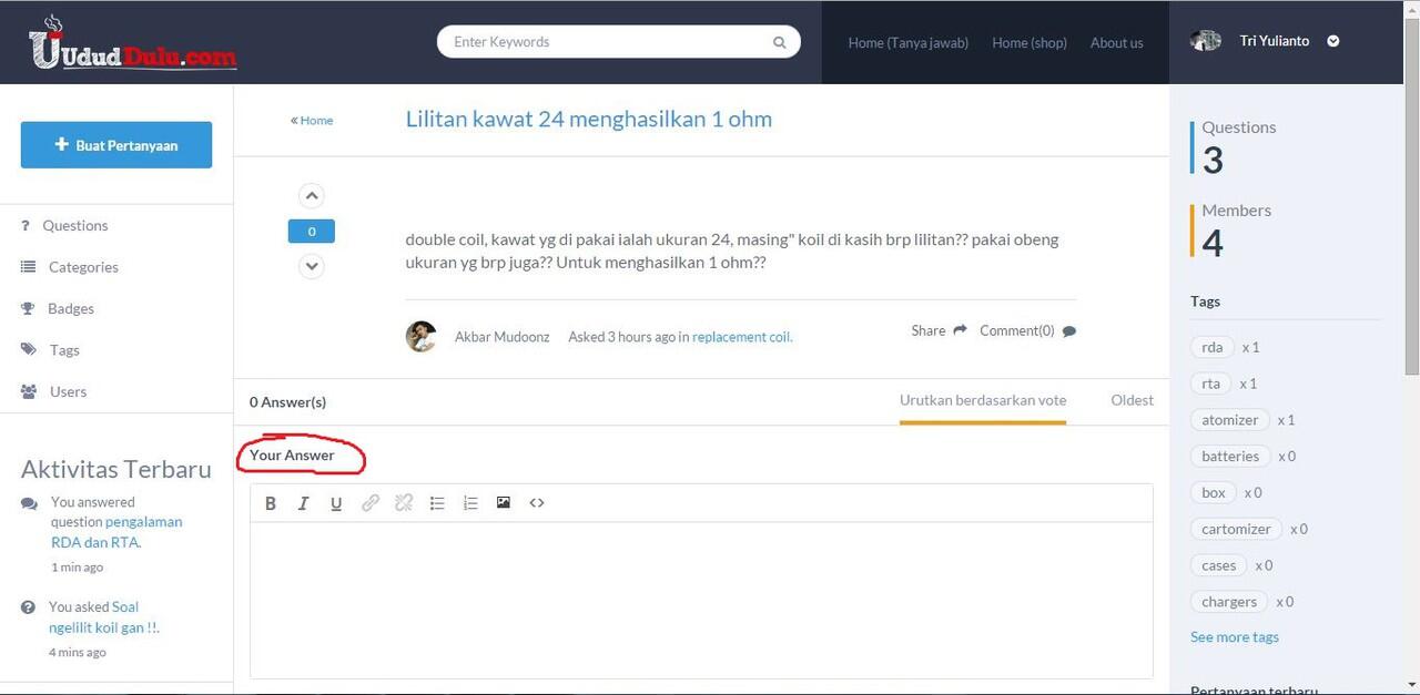 Info Penting Untuk Para Vapers atau Pengguna Rokok Elektrik !!!